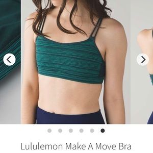 Lululemon Make A Move Bra SZ6